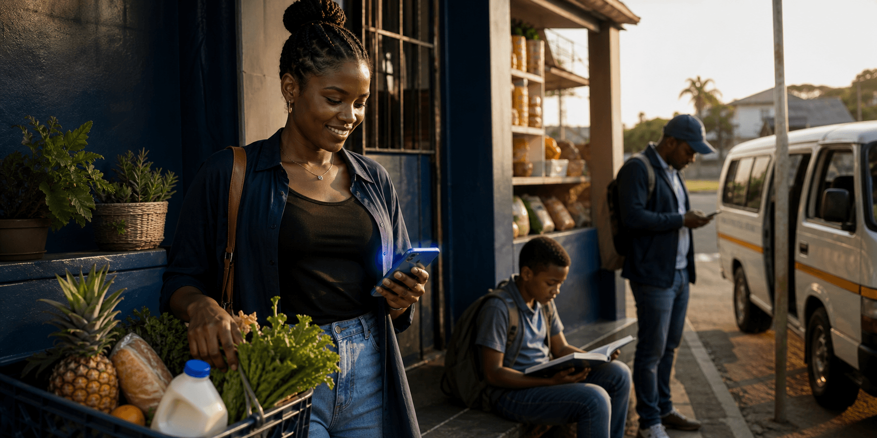 A user redeeming rewards for practical everyday value